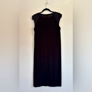 BCBGMaxAzria Black Midi Dress